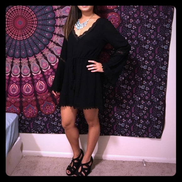 Sea Gypsies Other - Black romper